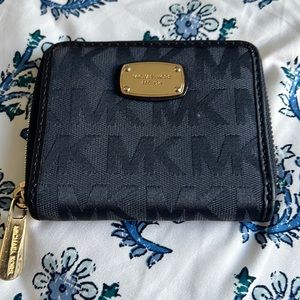 Navy Blue Michael Kors Wallet
